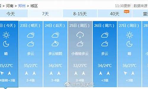 郑州天气预报10查询